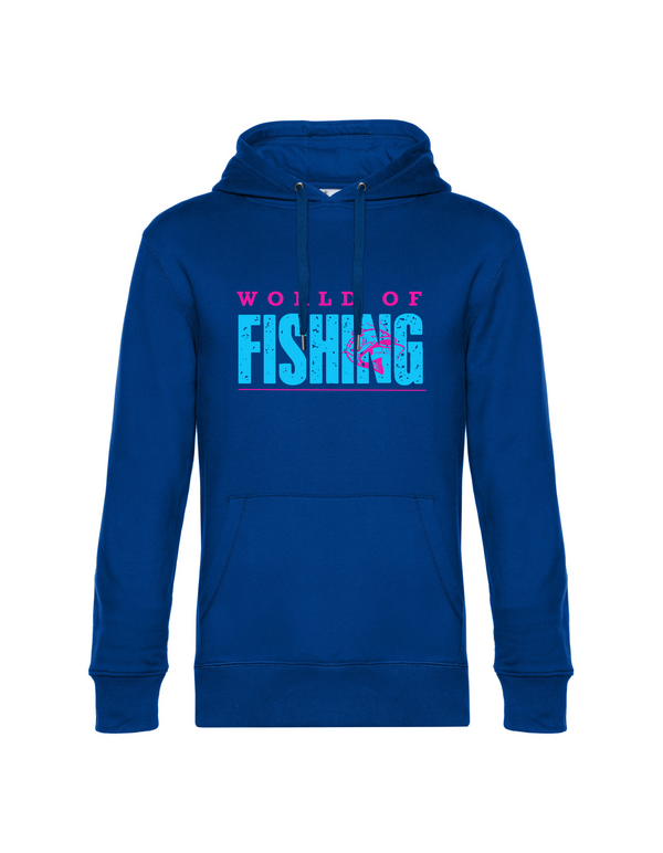 Hoodie Herren "World of Fishing" - Wels