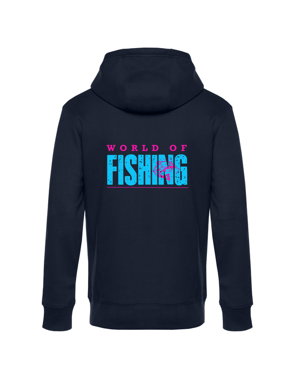 Zip-Hoodie Herren "World of Fishing" - Wels