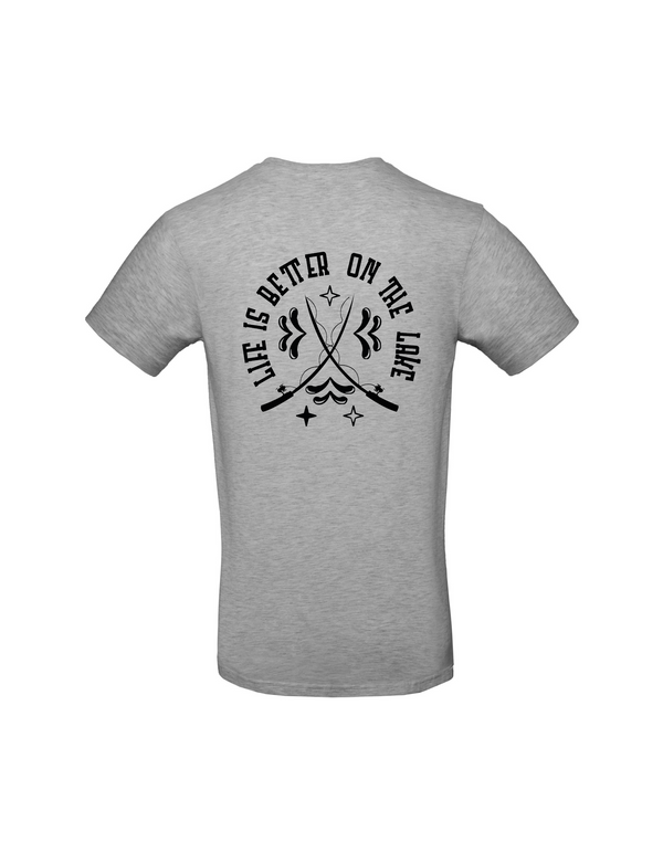 T-Shirt Herren "Life is better on the lake"